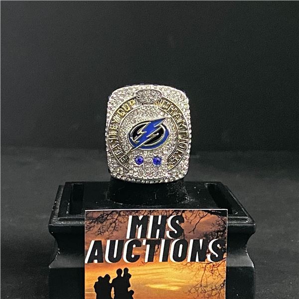 TAMPA BAY LIGHTNING N.H.L 2020 "HEDMAN" CHAMPIONSHIP REPLICA RING (ref816)