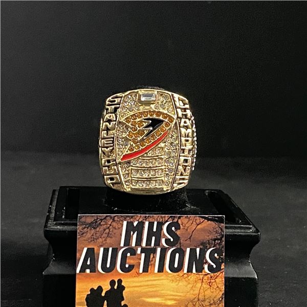 ANAHEIM MIGHT DUCKS N.H.L 2007 "SELANNE" CHAMPIONSHIP REPLICA RING (ref831)