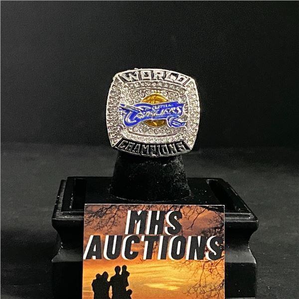 CLEVELAND CAVALIERS N.B.A 2016 "JAMES" CHAMPIONSHIP REPLICA RING (ref486)