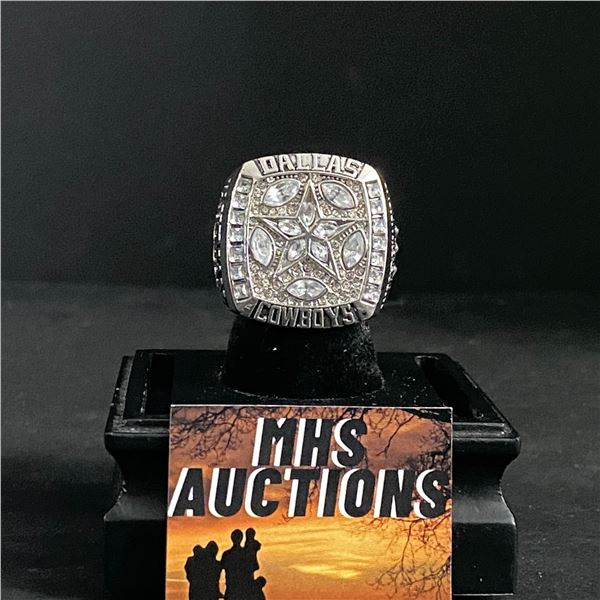 DALLAS COWBOYS N.F.L 1995 "AIKMAN" CHAMPIONSHIP REPLICA RING (ref672)