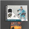 Image 1 : 2007-08 SP GAME USED JOE THORNTON DUAL JERSEY CARD (ref2417)
