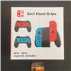 Image 1 : NINTENDO SWITCH 3 IN 1 HAND GRIPS FOR NINTENDO SWITCH JOY CON