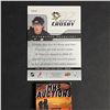 Image 2 : SIDNEY CROSBY UPPER DECK RARE INSERT CARD HH1 (ref2562)