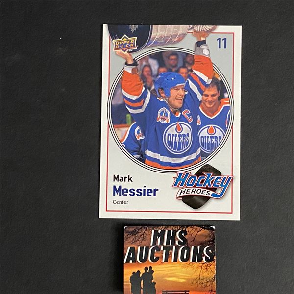 MARK MESSIER UPPER DECK RARE INSERT CARD HH23 (ref2589)