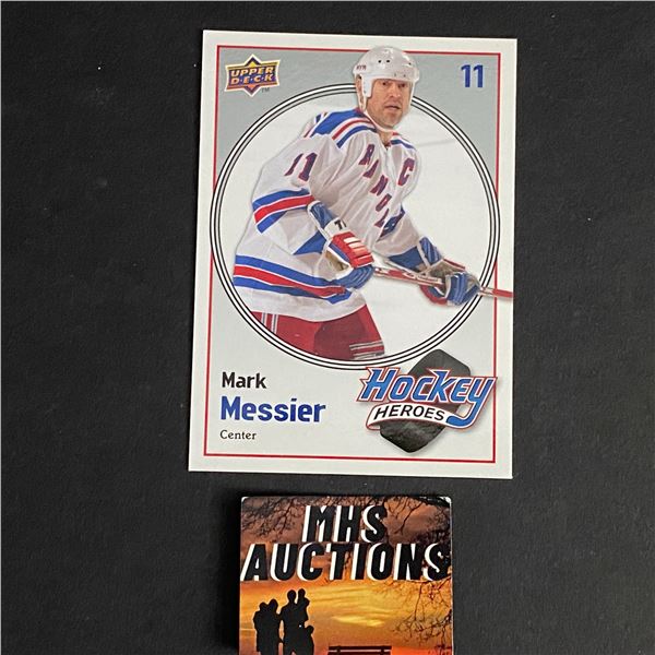 MARK MESSIER UPPER DECK RARE INSERT CARD HH24 (ref2590)