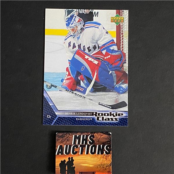 HENRIK LUNDQVIST 2006 ROOKIE CLASS ROOKIE CARD (ref2595)