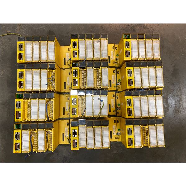 LOT OF FANUC RACKS WITH MODULES