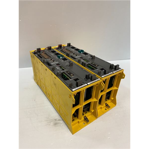 (2) FANUC A05B-2600-C001 RACKS WITH CARDS