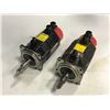 Image 1 : (2) FANUC A06B-0123-B175 AC SERVO MOTOR