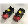 Image 2 : (2) FANUC A06B-0123-B175 AC SERVO MOTOR