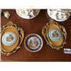 Image 3 : 2 ESD Japanese Porcelain Statues, 8 Place-card Holders, & Limoges Wall Plaques