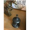 Image 4 : Brass Horse, Bell, Wall Mount Display Case 