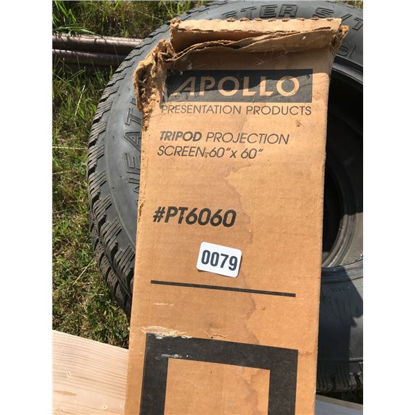 Apollo Tri-Pod Projector Screen