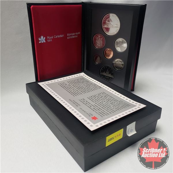 RCM 1986 Double Dollar Proof Set