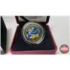 Image 2 : RCM 2010 Twenty Five Cent Color Coin - Blue Jay COA #5343/14000