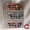 Image 1 : Canada Bills (3): $2 Bill 1986; $5 Bill 1986 ; $10 Bill 1986 (See Pics for Signatures/Serial Numbers