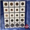 Image 2 : Canada Coins (20): Large Cent (1901; 1912; 1916; 1914) ; One Cent (1920; 1977; 1986; 2012) ; Five Ce