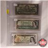 Image 1 : Canada $1 Bills (3) : 1937 ; 1954 ; 1973 (See Pics for Signatures/Serial Numbers)