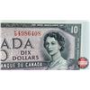 Image 2 : Canada $10 Bill 1954DF : Beattie/Coyne #FD4986408 (See Pics for Signatures/Serial Numbers)