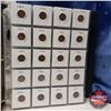 Image 38 : Canada One Cent Collection (1938 - 1967) Binder Lot 444 Coins (See Pics!)