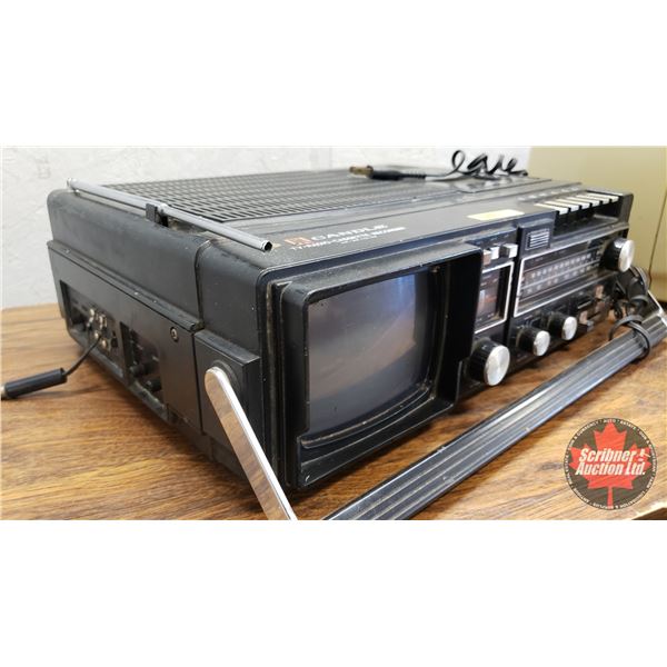 Retro Candle TV-Radio-Cassette Recorder (5-1/2