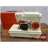 Image 2 : Young Lady Combo: Retro Mini Sewing Machines (2) & Electric Iron