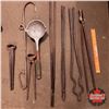 Image 1 : Box Lot: Blacksmith & Smelter Tools (See Pics)