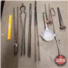 Image 2 : Box Lot: Blacksmith & Smelter Tools (See Pics)