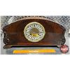 Image 1 : Mantle Clock "Made in England" (9"H x 20"W x 6"D)