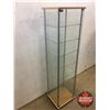 Image 2 : Glass Tower Showcase - 7 Shelves (65"H x 16"W x 14"D) (4 Side Visible) (Showcase E)