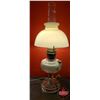 Image 3 : Aladdin Lamp : Washington Drape w/Milk Glass Shade, Electrified