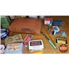 Image 3 : Tray Lot: Variety of Vintage Medicine Cabinet Items & Family Doctor Book "Everybody's Family Doctor"