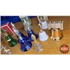 Image 2 : Box Lot: Avon Bells / Cologne Bottles (Empty)