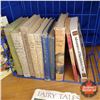 Image 2 : Wire Basket Lot: Story Books - Classics (Grimm's Fairytales, Anderson's Fairy Tales, Huckleberry Fin