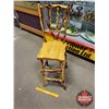 Image 2 : Diamond Willow Small Chair - Handcrafted by Larry Charlebois (34"H x 10-1/2"W x 14-1/2"D)