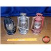 Image 2 : Barn Lanterns (3): Dietz, Feuerhand, No Name (Tallest 9-1/2"H)