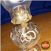 Image 3 : Oil Lamp w/Clear Glass Base (17"H w/Chimney)