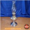 Image 1 : Aladdin Lamp w/Nickel Plated Base - Model 6 Burner (19"H w/Chimney)