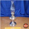 Image 2 : Aladdin Lamp w/Nickel Plated Base - Model 6 Burner (19"H w/Chimney)