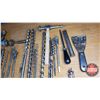 Image 2 : Tray Lot: Tools (Saw, Hammer, Brace & Bits, etc) (See Pics!)