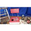 Image 5 : Restoration Combo: Wooden Chair, Tray of Knobs, Mail Slot, Hooks, Hinges, Brass Fittings, etc (See P