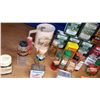 Image 4 : Tray Lot: Old Spice Tins & Bottles, Flour Sifter, Toffee Hammer (See Pics)