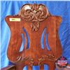 Image 6 : Wood Parlor Chair w/Upholstered Seat (40-1/2"H x 23-1/2"W x 20"D) (Seat 18"H)