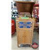 Image 1 : Martinet Phonograph w/Record Cabinet Storage (49-1/2"H x 21-1/2"W x 23-1/4"D) (Not working)
