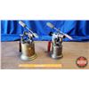 Image 1 : Blow Torches (2) w/Irons (2) (Tallest 10"H) (1 says Butler)