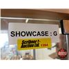 Image 8 : Glass Tower Showcase - 7 Shelves (65"H x 16"W x 14"D) (4 Side Visible) (Showcase D)