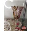 Image 3 : Collector Combo (Pink & Glass Theme): Glass Door Knobs, Costume Jewellery, Crystal Pinwheel Décor Pi