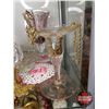 Image 4 : Collector Combo (Pink & Glass Theme): Glass Door Knobs, Costume Jewellery, Crystal Pinwheel Décor Pi