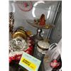 Image 3 : Collector Combo (Ladies Theme): Glass Door Knobs, Costume Jewellery, Dishes, Red Shoe, etc (See Pics