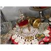 Image 4 : Collector Combo (Ladies Theme): Glass Door Knobs, Costume Jewellery, Dishes, Red Shoe, etc (See Pics